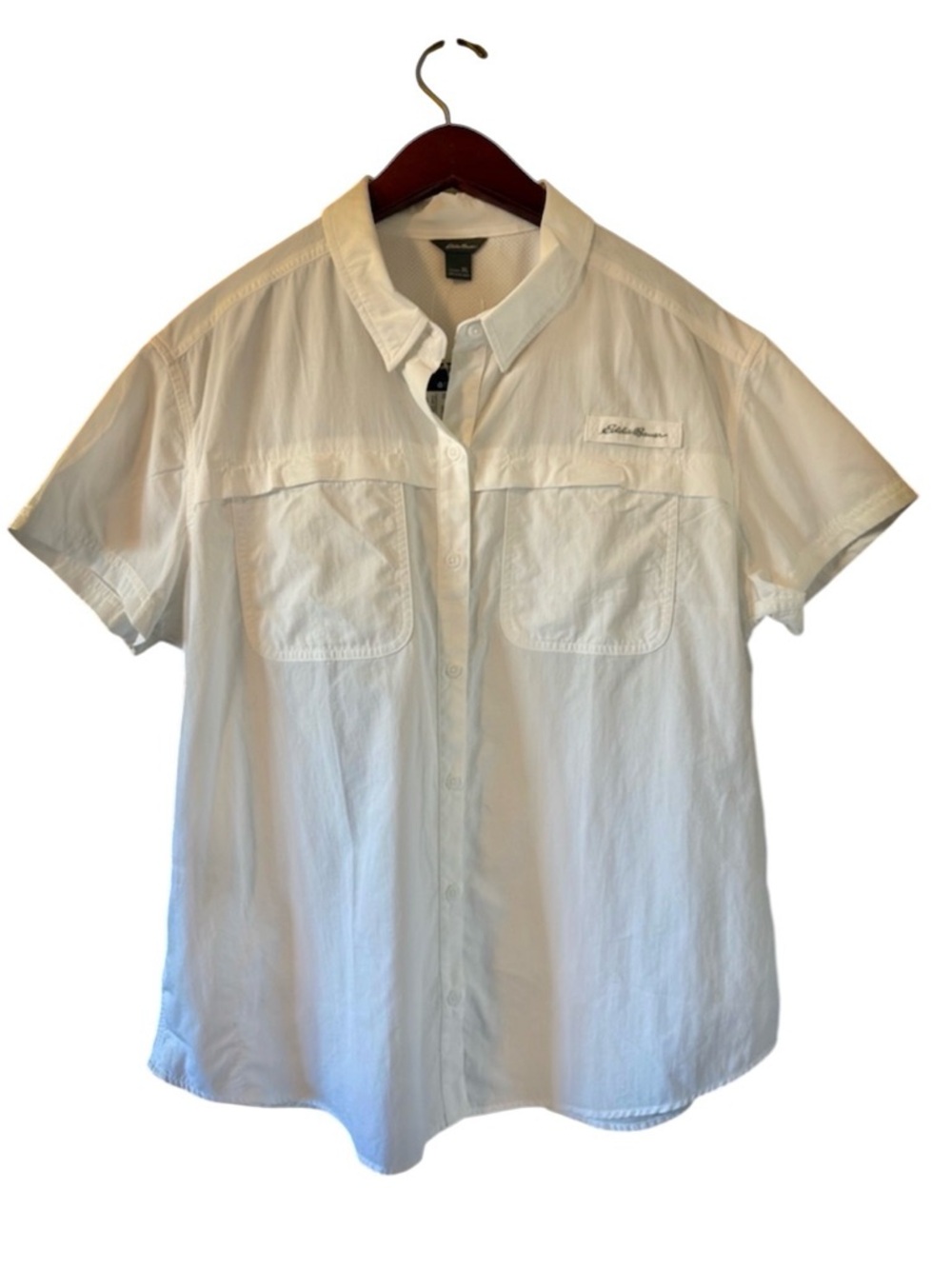 Eddie Bauer Adventurer Pro Field Shirt Women’s XL NWT White UPF
